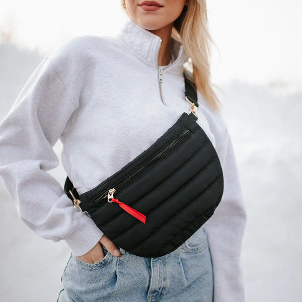 PREORDER: Jolie Puffer Belt Bag in Nine Colors