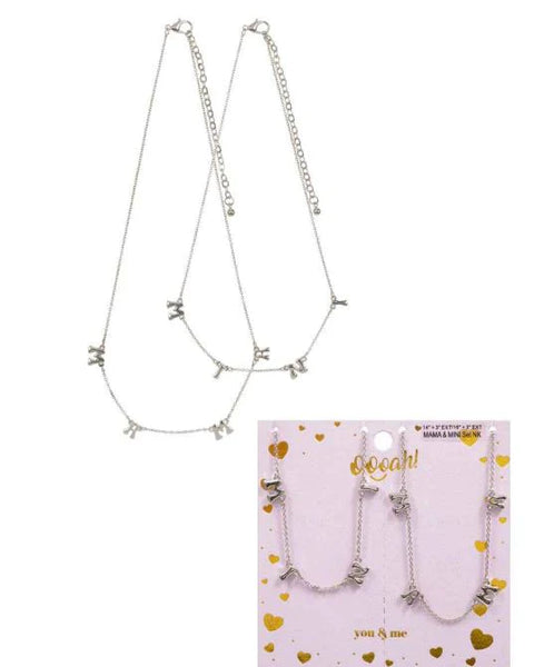 PREORDER: Mama & Mini Station Necklace Sets