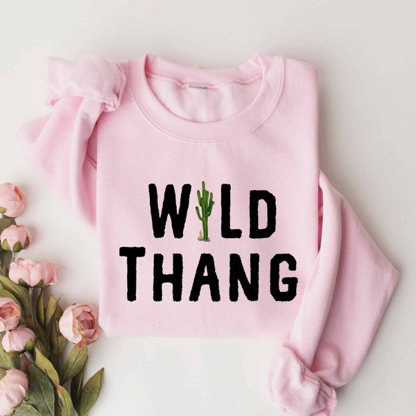 WILD CACTUS GRAPHIC SWEATSHIRT