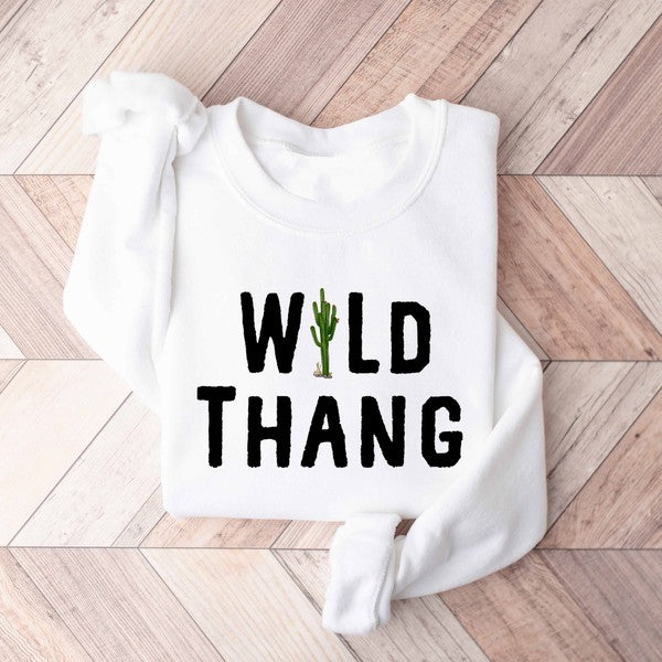 WILD CACTUS GRAPHIC SWEATSHIRT