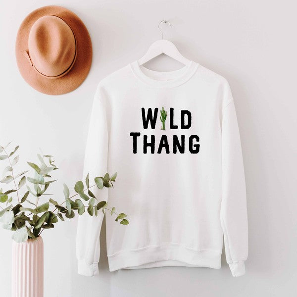 WILD CACTUS GRAPHIC SWEATSHIRT