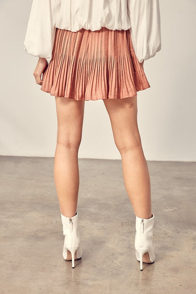 PLEATED SKIRT