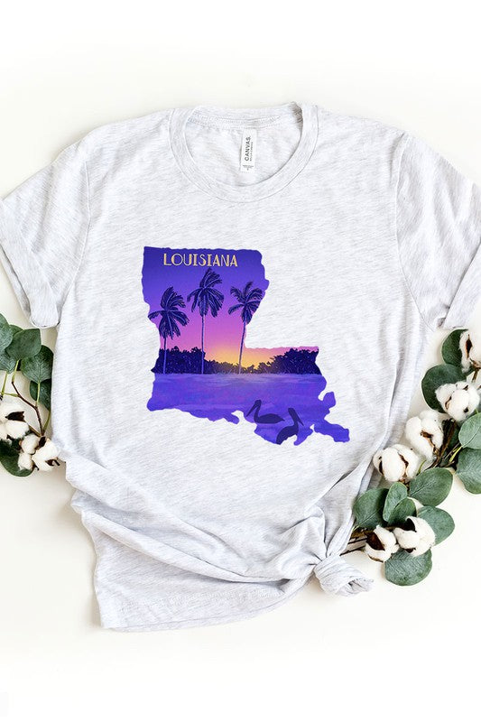 UNISEX SHORT LOUISIANA SLEEVE