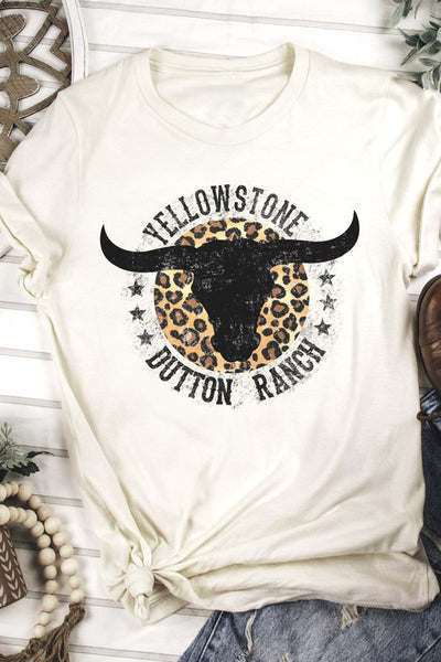 YELLOWSTONE DUTTON RANCH GRAPHIC T SHIRT