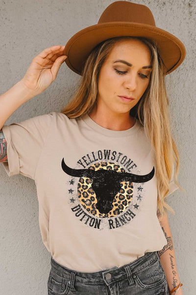 YELLOWSTONE DUTTON RANCH GRAPHIC T SHIRT